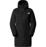 Dámská parka The North Face BELLEVIEW XS Černá, Bílá