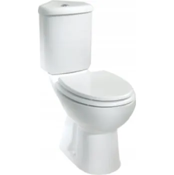 WC sedátko KOMPAKTNÍ ROHOVÉ WC 82,6x75,9 cm + sedátko SOFT CLOSE, BÍLÉ CORNER CREAVIT