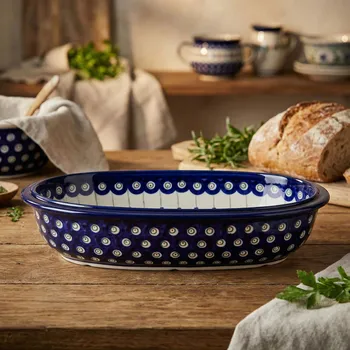 Boleslavský talíř 25 x 15,5 cm - dekret 166A