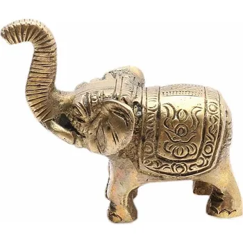 Feng shui Slon figurka mosaz 7,5 cm