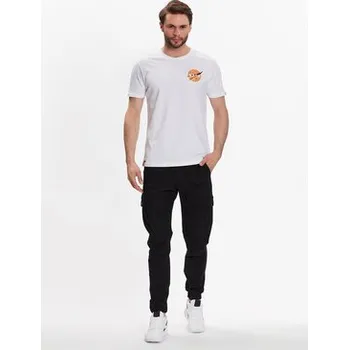 Pánské tričko Alpha Industries T-Shirt Nasa Davinci T 136508 Bílá Regular Fit S