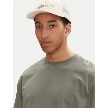 Pokrývka hlavy Alpha Industries Kšiltovka AI.106901-578 Écru OS