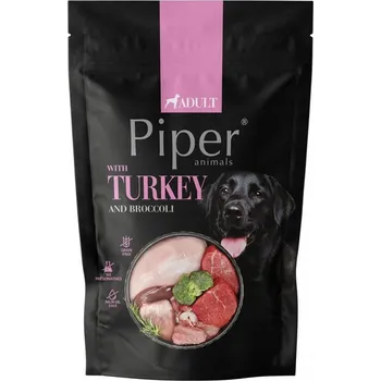 Krmivo pro psa Vlhké Krmivo pro psy Piper Animals s krůtím masem a brokolicí 500 g