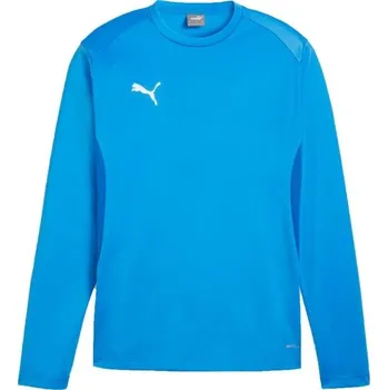 Pánská mikina Pánská sportovní mikina Puma TEAMGOAL TRAINING SWEAT L Modrá, Bílá