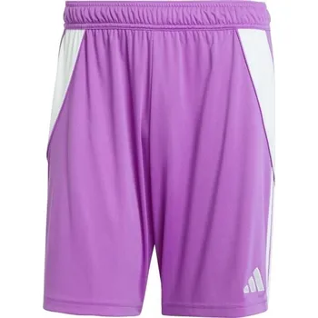 Pánské fotbalové šortky adidas TIRO24 SHORTS XL Fialová, Bílá