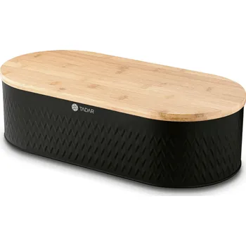 chlebník Kovový chlebník s prkénkem na krájení TADAR ICONIC