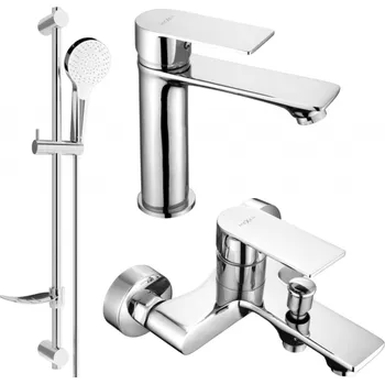 Vodovodní baterie Mexen Royo DF05 vanová sada, chrom - 72203DF05-00 Bateriové soupravy