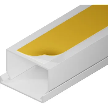 kabelová chránička EDO Technic Kabelová lišta s kanálem Samolepicí 40x25 Bílá 2m