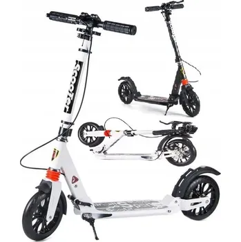 Koloběžka VELKÁ SKLÁDACÍ KOLOBĚŽKA S KOTOUČOVOU BRZDOU DO MĚSTA