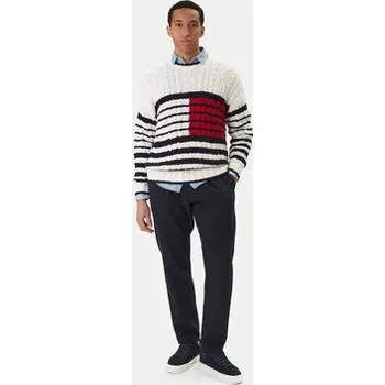 Pánský svetr Tommy Hilfiger Svetr MW0MW42782 Écru M