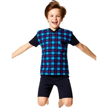 Chlapecké pyžamo Dětské Pyžamo FOLTÝN DP330 chlapec Velikost: 164