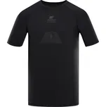 Alpine Pro Mols Pánské funkční triko s reflexními prvky MTSE978 černá XXXXL