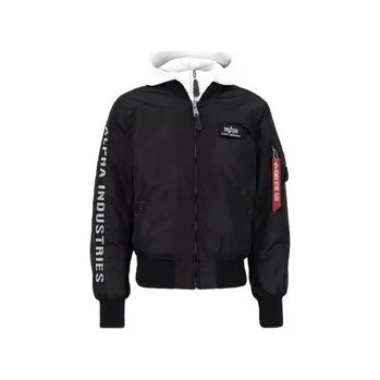 Pánský bomber Alpha Industries Bunda bomber MA-1 D-Tec SE 133104 Bílá Regular Fit 3XL