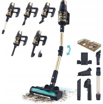 Vysavač Tyčový vysavač Cecotec Conga Rockstar 10500 Solar AquaPet Flex zlatý