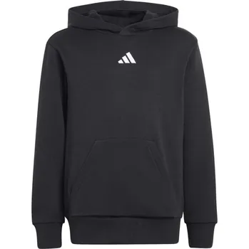 Chlapecká mikina Dětská mikina adidas BIG LOGO ESSENTIALS COTTON 152 Černá, Bílá