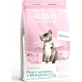 Krmivo pro kočku NAXOS CAT KITTEN krmivo pro koťata ryba s granátovým jablkem 1,5 kg