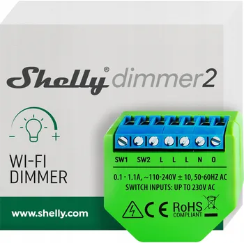 IP kamera Spínač Shelly Dimmer 2 WiFi