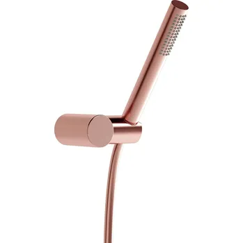 Sprchová hlavice VITRA sprchová souprava 3-dílná, ruční sprcha 200 mm, hadice, držák, lesklá měděná