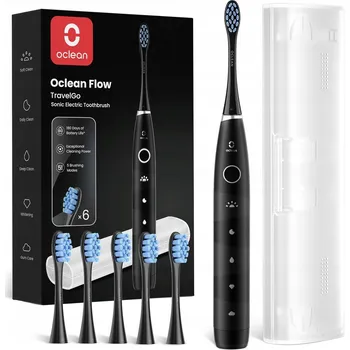 Elektrický zubní kartáček OCLEAN FLOW TRAVELGO SONICKÝ KARTÁČEK PRO 5 REŽIMŮ ČASOVAČ + POUZDRO