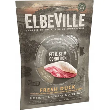 Krmivo pro psa Elbeville 100g suché krmivo pro psy, kapsička s kachnou, pro starší psy malých plemen