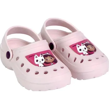 Dívčí sandály CLOG SANDÁLE GÁBININ KOUZELNÝ DOMEK Cer 2300006874 růžové Velikost: 26-27