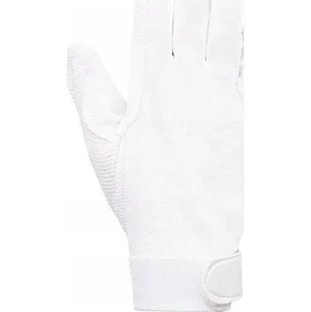 Jezdecké rukavice Jezdecké rukavice York Izi, bílé, velikost L