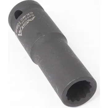 Klíč NÁSTRČNÁ HLAVICE RÁZOVÁ 1/2" 18MM 12HRANNÁ PRODLOUŽENÁ 545618P