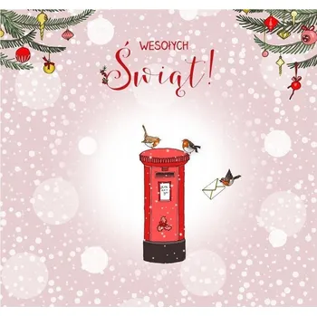 Obraz Vánoční přání 5,2 x 5,3 cm