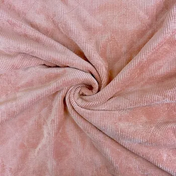 Zateplený prošívaný manšestr Sherpa – Starorůžová