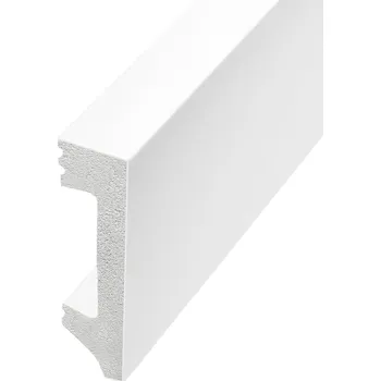 soklová lišta Podlahová lišta Inspirum bílá polyuretanová 100 mm x 100 cm