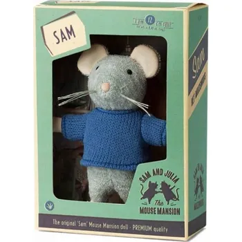 plyšák Plyšová Hračka Media Rodzina Plyšová Hračka z Myšího domečku Sam 12 cm šedá
