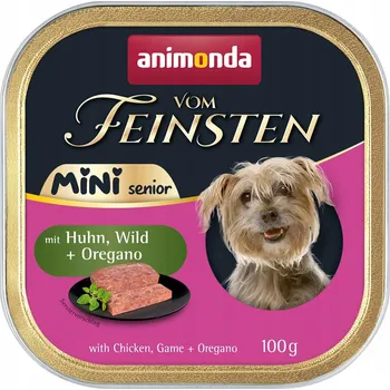Krmivo pro psa Animonda Vom Feinsten MINI Senior kuře, zvěřina, oregano 100 g