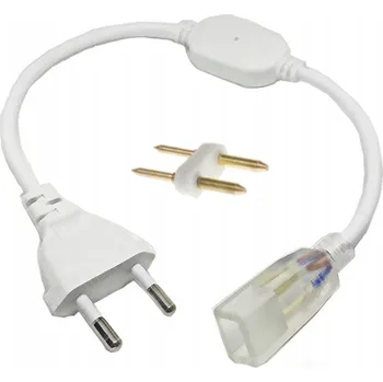 LED páska Napájecí kabel pro LED pásek 230V 60/m 6W/m – zdroj + vidličky