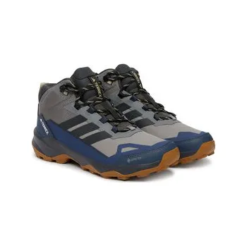 Pánská treková obuv Trekingová obuv adidas Terrex Skychaser Ax5 Mid Gore-Tex JQ2208 Šedá 39_13
