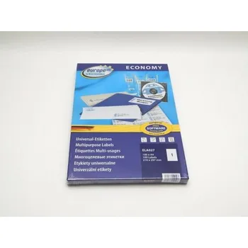 Speciální papír Etikety 210x297mm, bílé ELA027 [A]