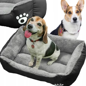Pelíšek pro psa Polštář polštář matrace, pohovka pro psa, měkké pelíšek, černá barva