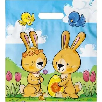 Dárková taška Velikonoční igelitová taška M - vzor 12 - 5251204