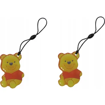 Přívěsek Na Klíče - medvídek Pú 2 kusy TAG ID T5577 125kHz