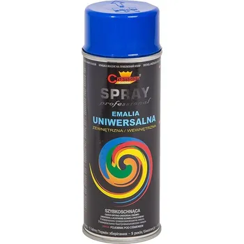Barva ve spreji Smalt ve spreji Champion Color 0,400 l modrý univerzální lesklý