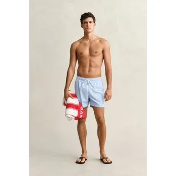 Pánské oblečení PLAVKY GANT SWIM SHORTS SKY BLUE