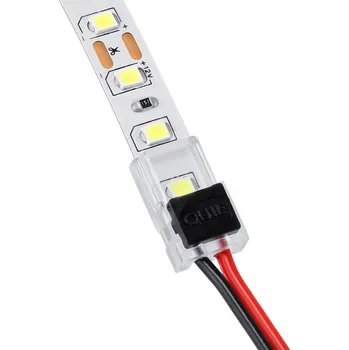 Złączka Długa Z Przewodem 2P-8mm COB Pro připojení LED pásku ke zdroji