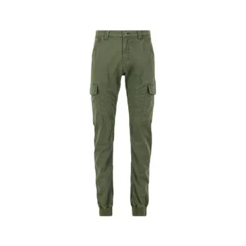 Pánské kalhoty Alpha Industries Kalhoty z materiálu AI.196215-142-29 Khaki Slim Fit 33