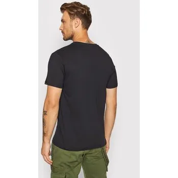 Pánské tričko Alpha Industries T-Shirt Basic 118505 Černá Regular Fit S