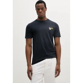 Pánské tričko Bavlněné tričko Lindbergh 30.400235.NAVY.BLUE námořnická modř 59X, vel. L