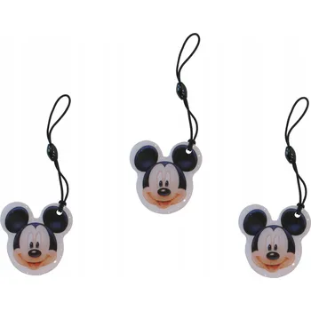 Přívěsek Na Klíče - Mickey Mouse 3 kusy TAG ID T5577 125kHz