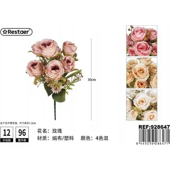 umělá květina Rest.aer - Svazek růžiček 30 cm