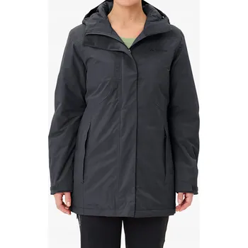 Dámská zateplená bunda Vaude Rosemoor Padded Parka - phantom black 42 (L)