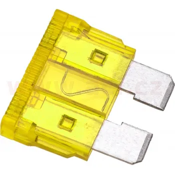 Auto-moto pojistka plochá 20A (sada 10ks)