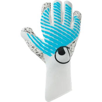 Brankářské rukavice Brankářské rukavice Uhlsport FM Cybertec Supergrip+ HN Goalkeeper Gloves 1011375-01 Velikost 8,5