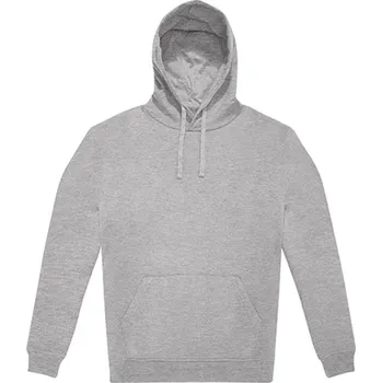 Pánská mikina B&C Hoodie Unisex mikina s kapucí WG005 Sport Grey (Heather) 5XL